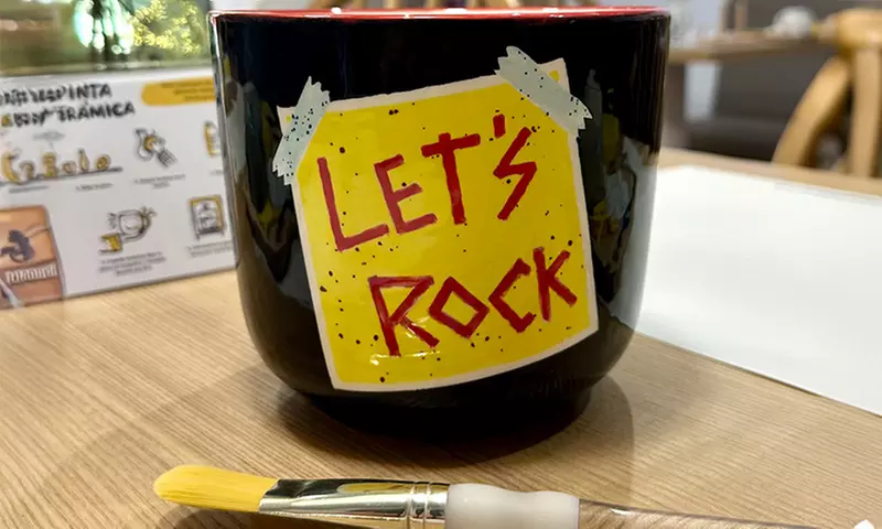 Taller de pintura en cerámica para 1, 2 o 4 personas