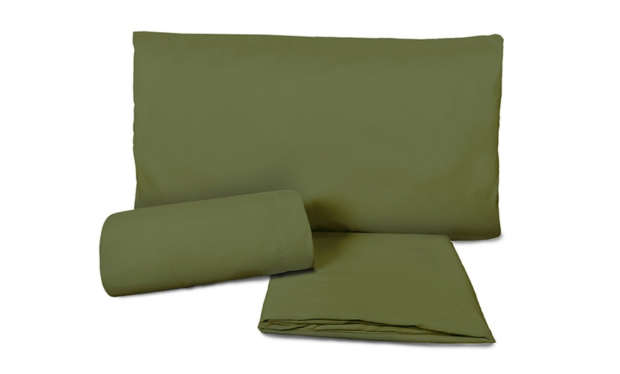 Image 18: Completo lenzuola in 100% microfibra Made in Italy