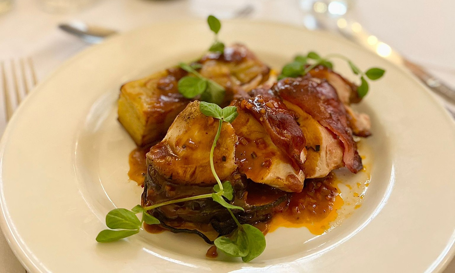 Three-Course Dinner at The Crown Hotel