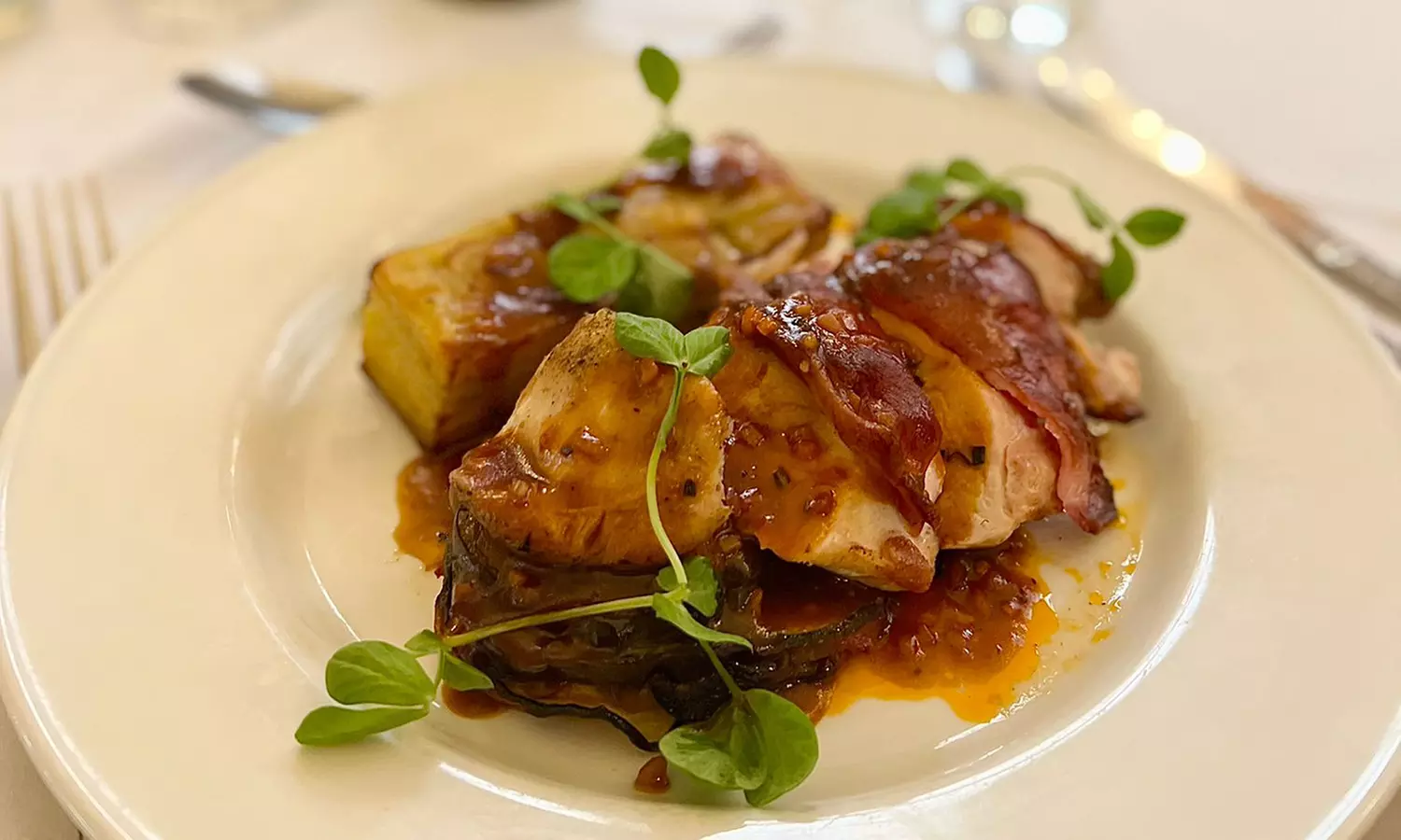 Three-Course Dinner at The Crown Hotel