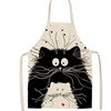 Image 4: Schürze mit Katzen-Motiv