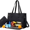 Image 3: Three-In-One Lunch Tote Bag for Women