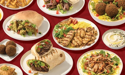 $25 to spend on food and drink - Pita Pita Mediterranean Grill Palatine