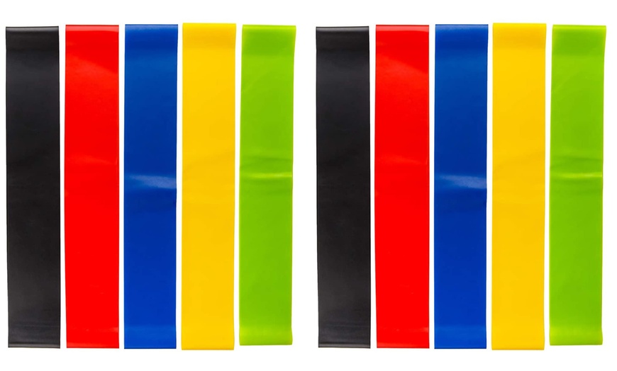 Image 3: Five Resistance Bands with Carrying Bag