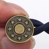 Image 7: 5 Pack No Sew Elastic Metal Jeans Retractable Button Pant Waistband Expander