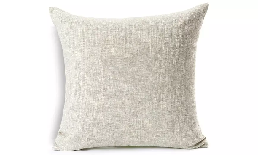 Image 8: 4 ou 8 housses de coussin avec motifs arbres