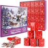 Image 2: 24 Days Christmas Advent Calendar Puzzles