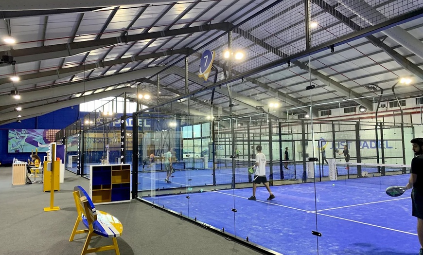 Image 4: Indoor Padel Court Access Fun on Weekends and Weekdays!