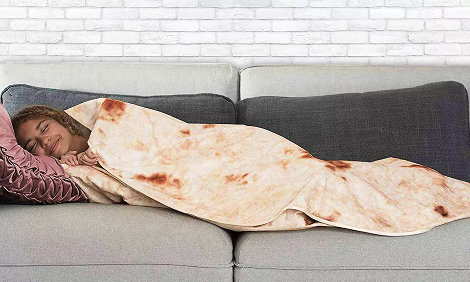 Plaids style burrito 100% microfibre - Primary Image