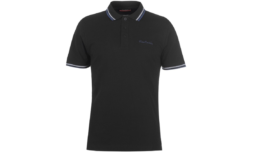 Image 3: Pierre Cardin Men’s Tipped Polo Shirt