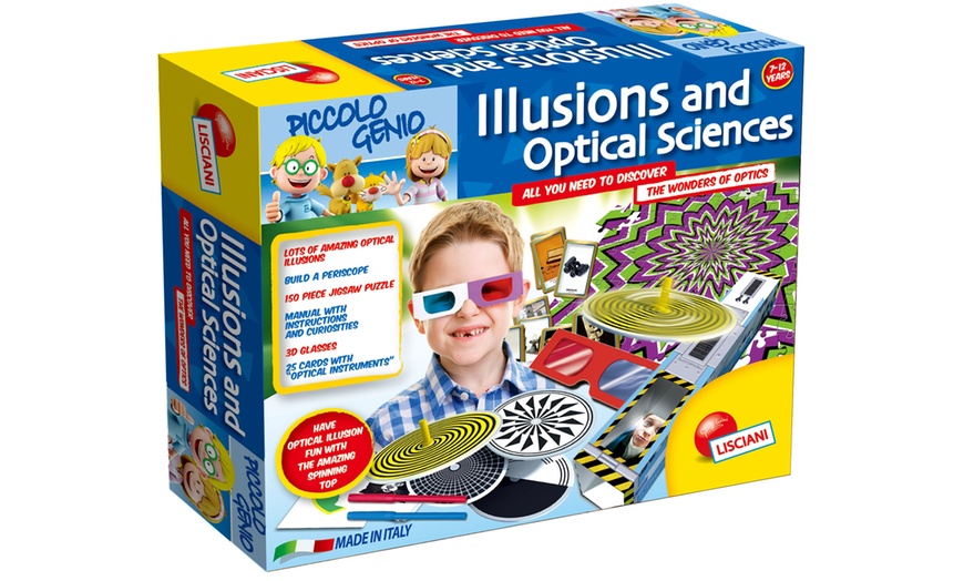 Image 1: Illusions and Optical Science Set