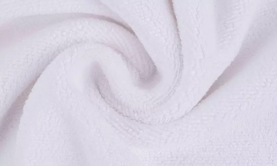 6 Pack White Washcloths Set Highly Absorbent and Soft Feel Fingertip Towels