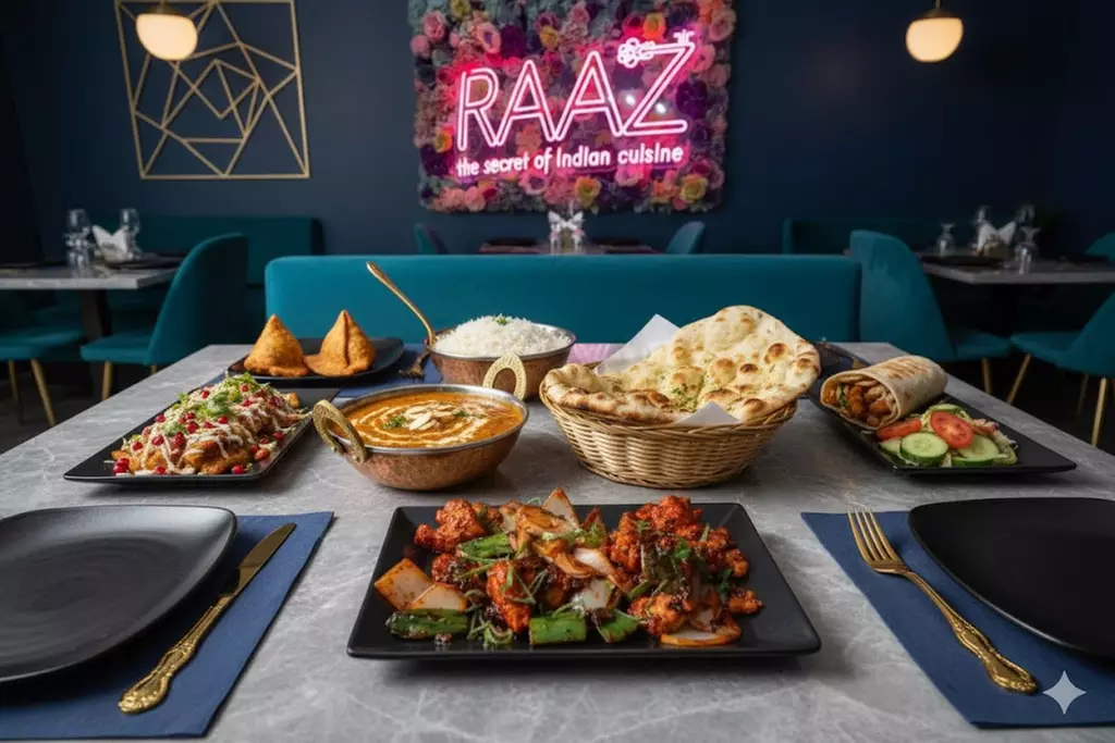 Indische Spezialitäten in 2, 3 oder 4 Gängen für 1 bis 4 Personen