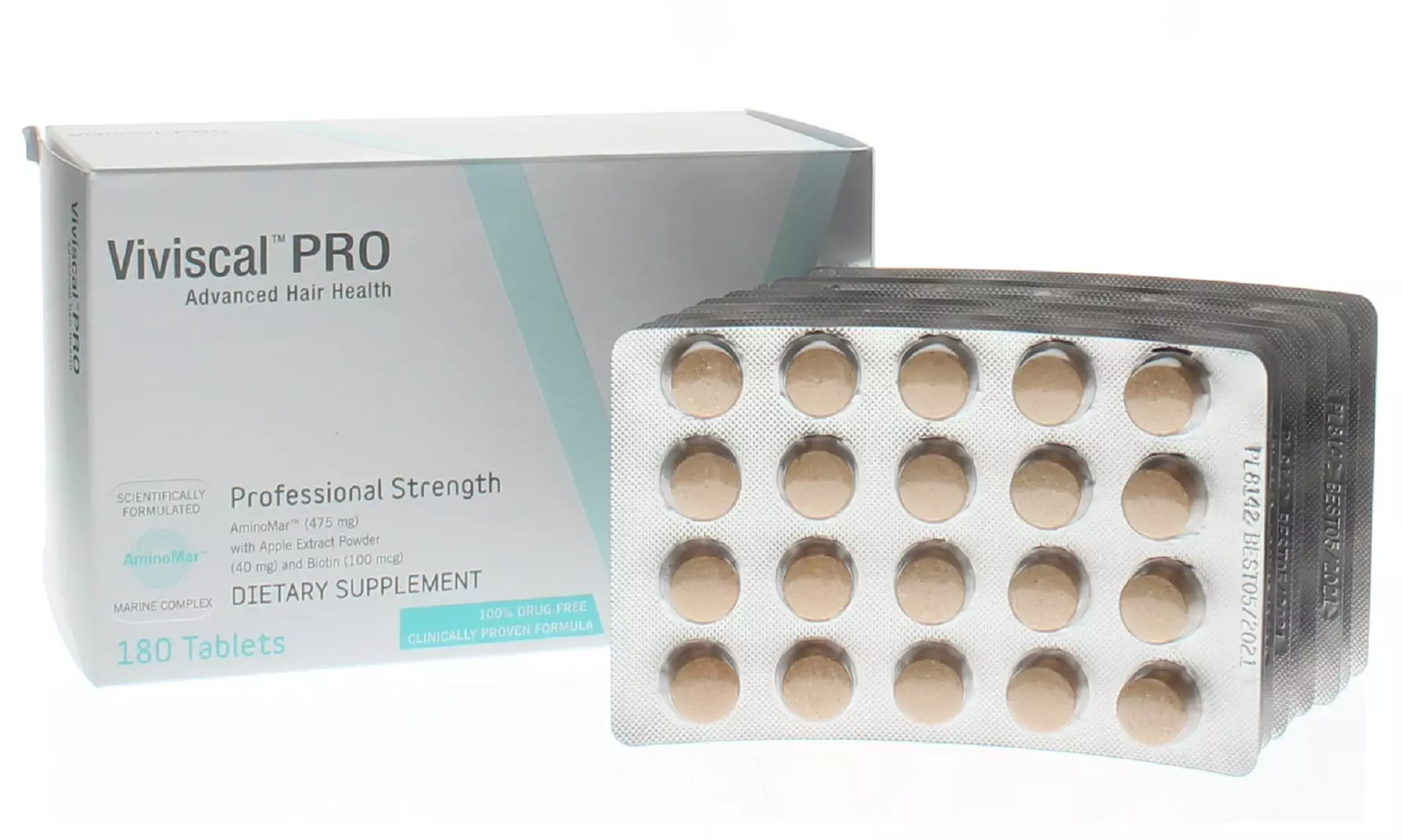 Viviscal Professional Hair Growth Dietary Supplement (60- or 180-Pack) - Second Medium
