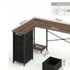Image 11: Levede L-shaped Computer Desk 