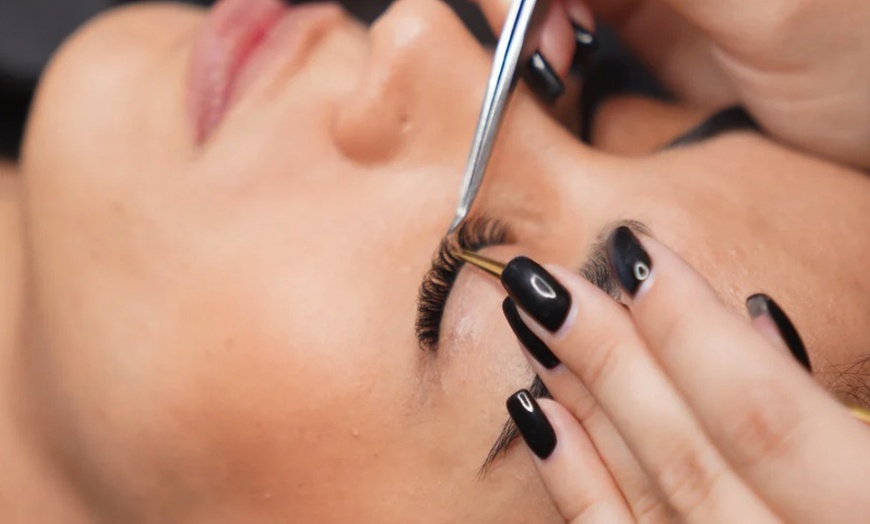 Image 1: Full Set of Volume Eyelash Extensions for Stunning, Lasting Results