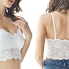 Image 7: Women Bralette Bra Lingerie Push Up Crochet Wireless Lace Bra Crop Tank Top