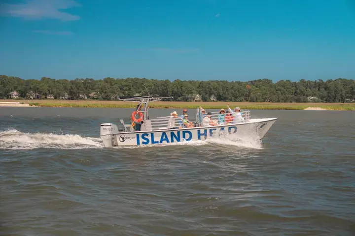 All-Ages Guided Dolphin, or Round Trip Ferry Tour w/ Local Guides & Coast Guard-Certified Boats in Hilton Head's Waters