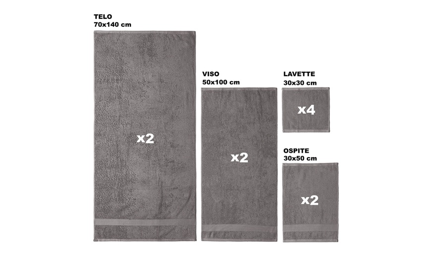Image 3: BASSETTI Bademantel und 10er-Set Handtücher