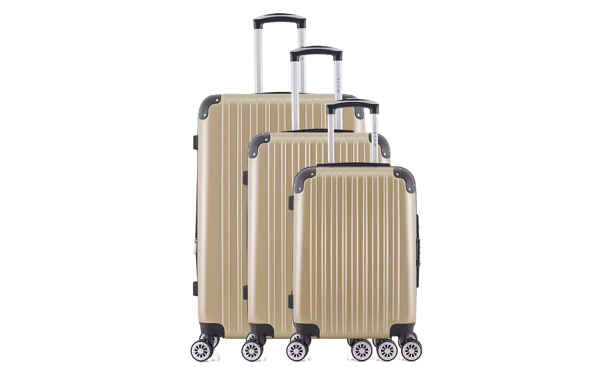 Valise en coque rigide de la marque Wave Paris et Hero