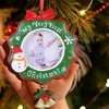 Image 2: One or Two Christmas Photo Frame Ornaments