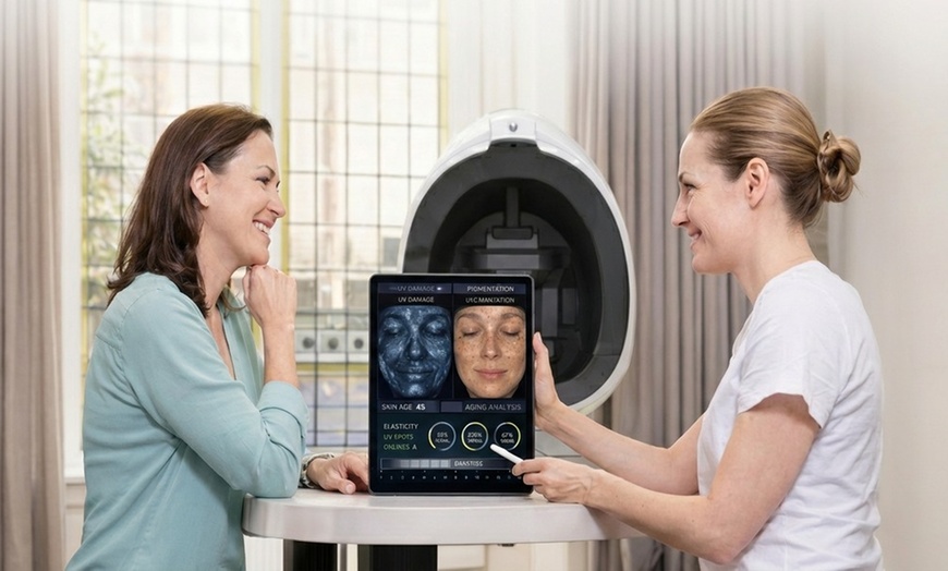 Image 2: Advanced Skin Analysis and Facial Scan with Aesthetic Doctor