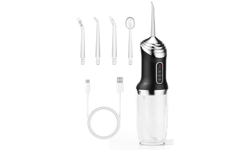 Image 13: Three Modes Electric Cordless Water Flosser for Teeth
