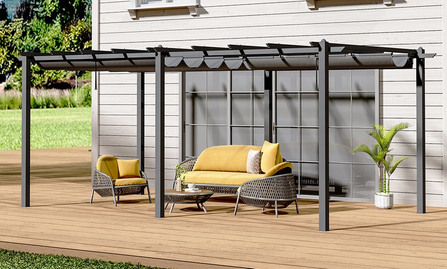 Image 8: Outdoor Pergola