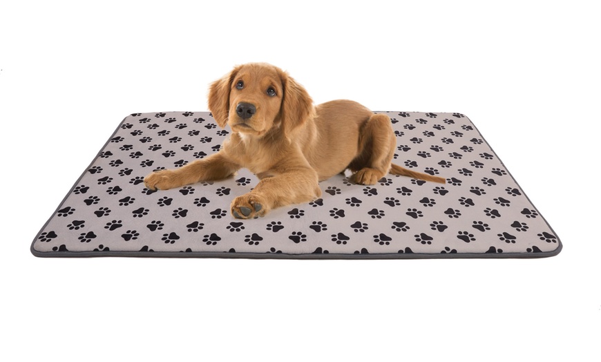 Image 2: Memory Foam Pet Mat
