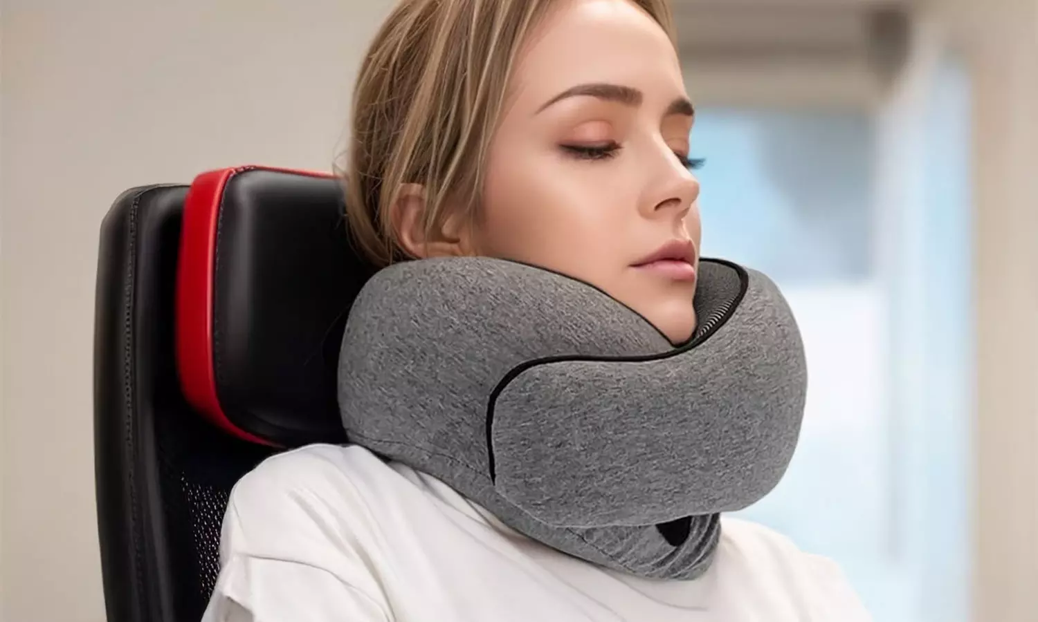 Memory Foam Neck Support Pillow