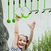 Image 2: Aiyaplay Obstacle Course for Kids, with 10-Piece Slackline Kit