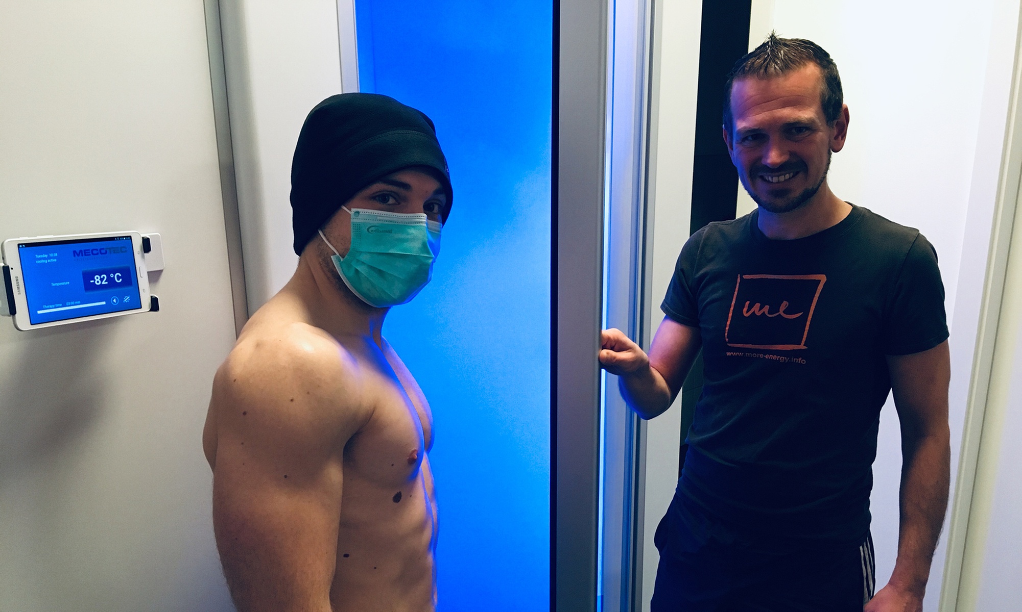 Kältekammer-Behandlung