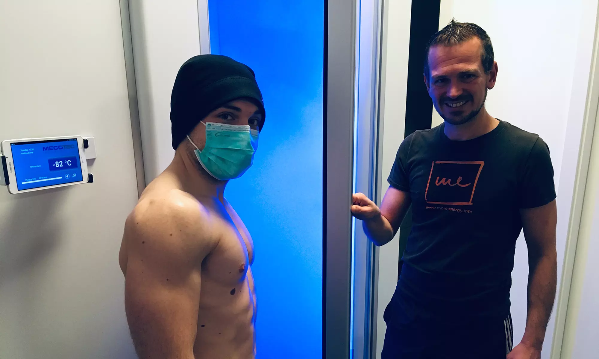 Kältekammer-Behandlung