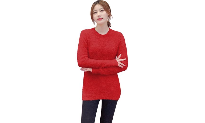 Image 9: Soft and Stylish Mohair Jumper