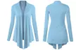 Open Front Cardigan S-3X by Made By Johnny Plus Size Sweater   - Second Medium