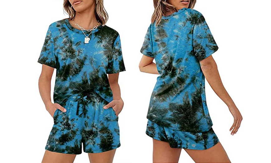 Image 4: Women's Casual T-Shirt and Shorts Set