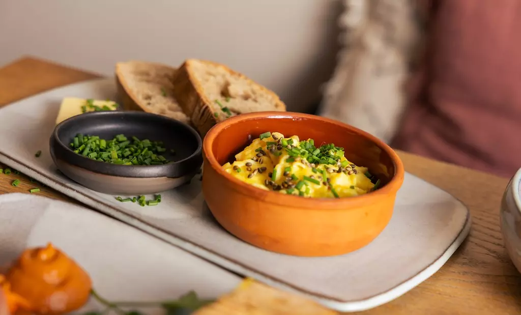 Vegetarisches Frühstück inkl. frischem O-Saft für 2 oder 4 Personen