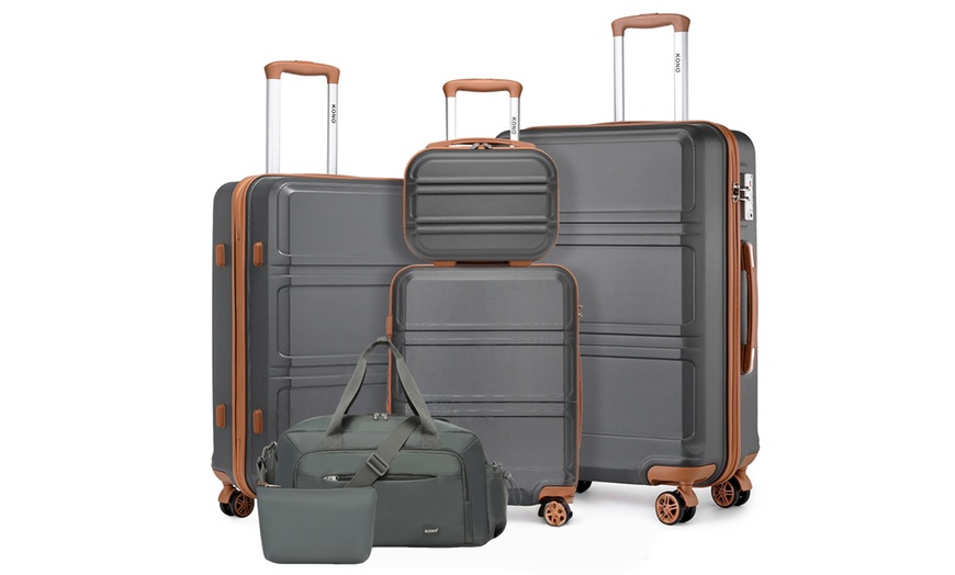 Image 3: KONO 4x Reisekoffer und 2x Reisetaschen