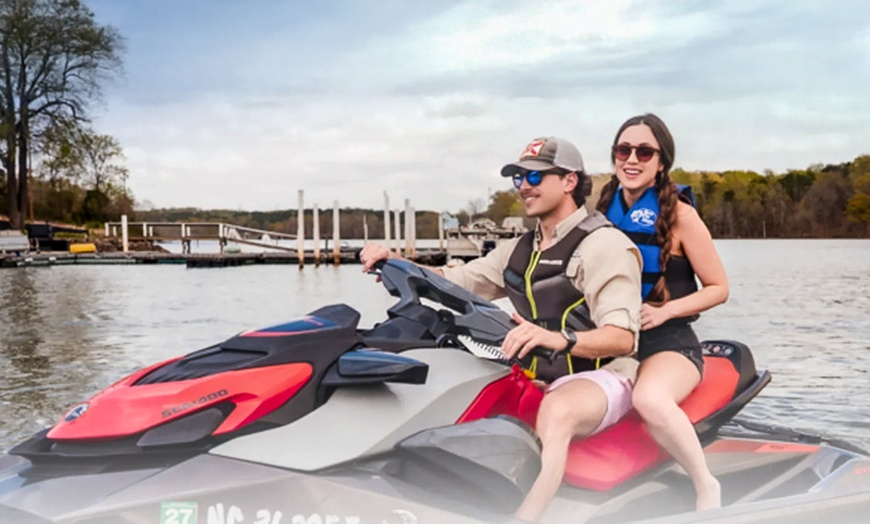 Image 1: Up to 16% Off on Jet Ski Rental at Wave Sandy Water Rentals