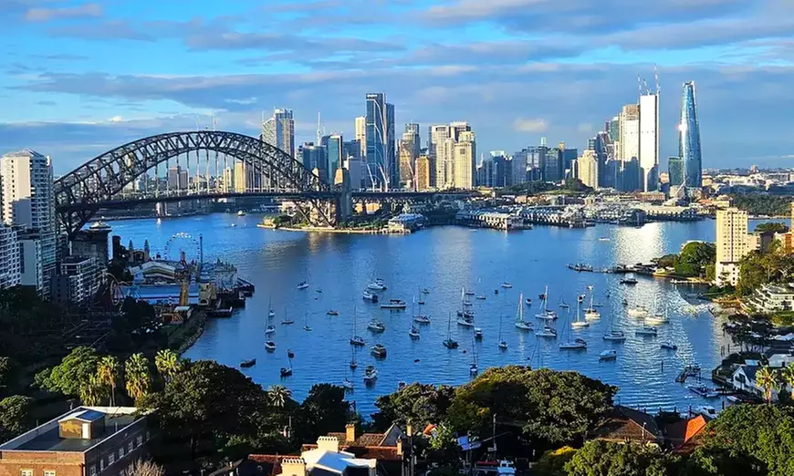 Three- or Five-Course Australian Dining w/ Wine & Iconic Harbour View