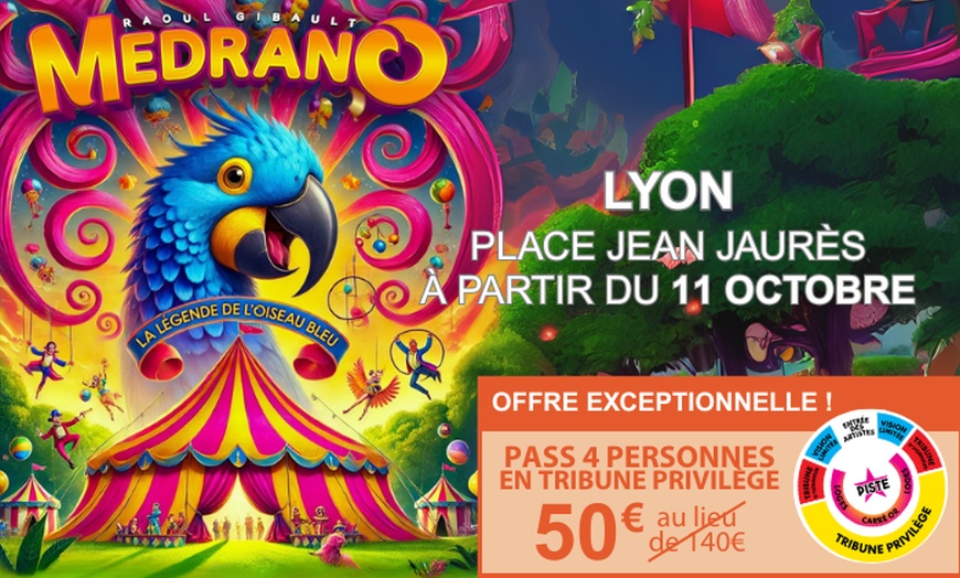 Image 1: "La Légende de l'Oiseau Bleu" du Grand Cirque Medrano à Lyon