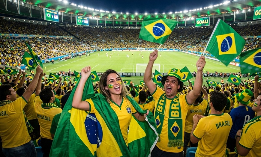 Image 2: Custom World Cup Flag Capes and Flags - Up to 83% Off