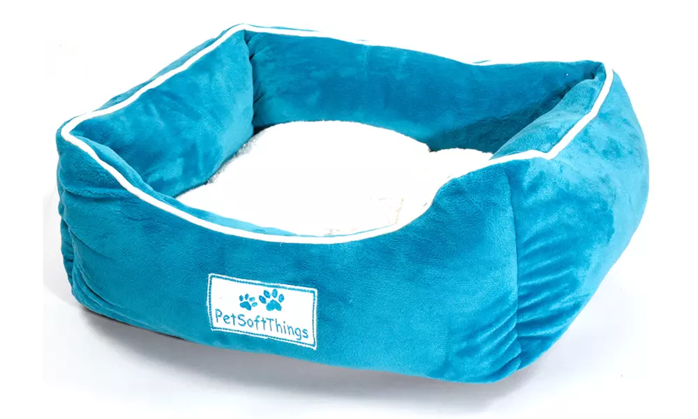 Plush Fluffy Soft Warm Calming Medium Small Dog Puppy Kitten Cat Pet Bed Cuddle