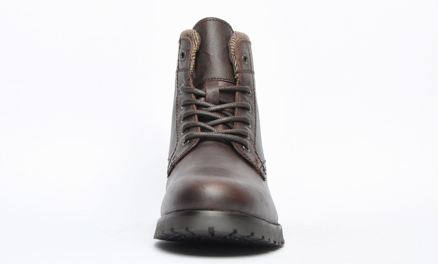 Image 5: Oaktrak Bates Men's Leather Boots