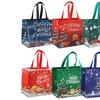 Image 3: 6-Piece Christmas Tote Bags