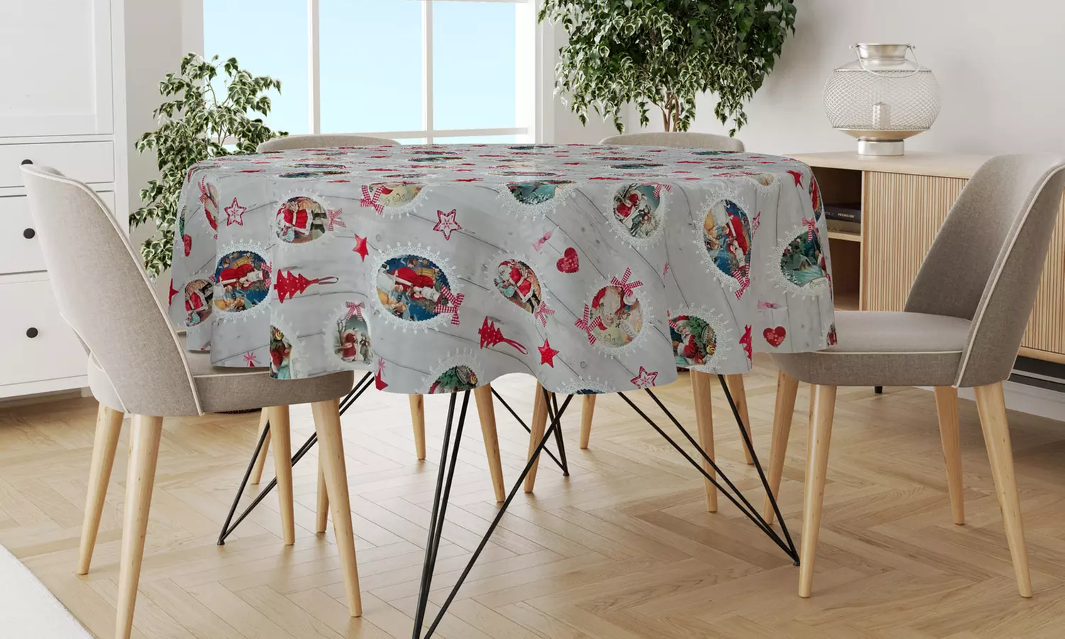 Tovaglia Norvegia Cieffepi Home Collections in stile natalizio