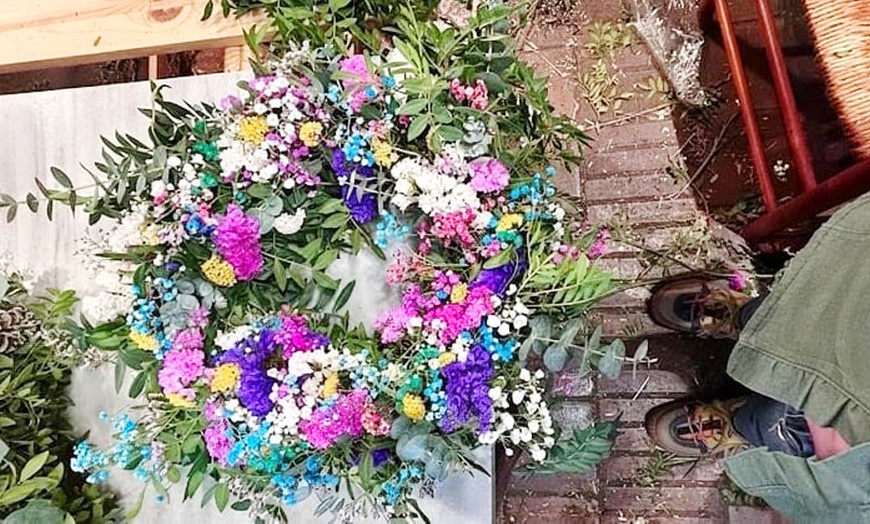 Image 10: Taller creativo floral para 1 o 2 personas o grupo privado de hasta 8