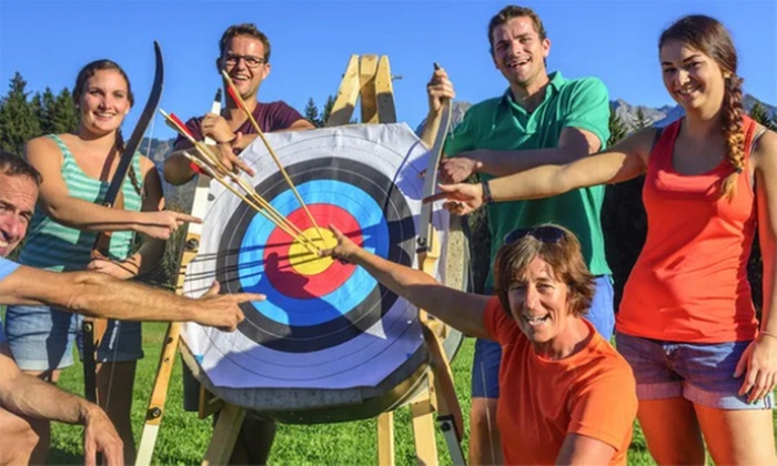 1 Std. Bogenschießen-Kennlernkurs: Einführung & Challenge für 2 oder 4