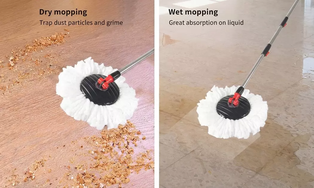 Cleanflo Spin Mop and Bucket Set