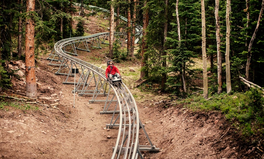 Image 1: Blue Ridge Mountain Coaster Tickets  For Up to 4 People or Rides!